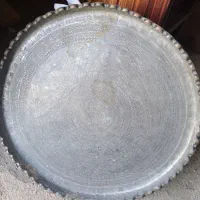 سینی،مجمع بسیارقدیمی.عطیقه.وزن۴ونیم