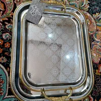 دوعدد سینی سایز کوچک و بزرگ