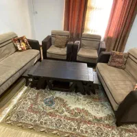 فروش مبل  ۷ نفره به همراه میز وسط