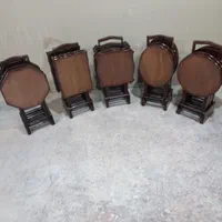 میز عسلی جلومبلی تاشو چمدانی|مبلمان خانگی و میز عسلی|تهران, شهرک ولیعصر جنوبی|دیوار