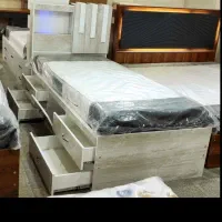 تخت خواب تکنفره ثمین //طرحی خاص برای دکوراسیون