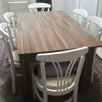 میز نهار خوری|میز و صندلی غذاخوری|تبریز, |دیوار