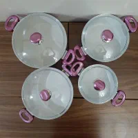 ست 8 تیکه قابلمه کرکماز|ظروف پخت‌وپز|بومهن, |دیوار