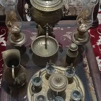 سماور ذغالی آنتیک|صنایع دستی و سایر لوازم تزئینی|رباط‌کریم, رباط‌کریم|دیوار