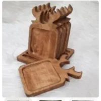 ظروف سرو چوبی|ظروف سرو و پذیرایی|گرگان, |دیوار