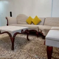 مبلمان L راحتی ۷ نفره