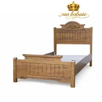تخت تک نفره آرسام آنتیک همراه با کف