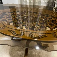 میز جلو‌ مبلی و عسلی|مبلمان خانگی و میز عسلی|صومعه‌سرا, |دیوار