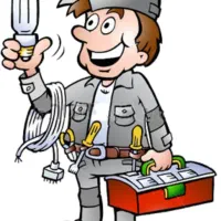 برقکار برقکشی برق کار آیفون سیم کشی تلفن برق لاینر