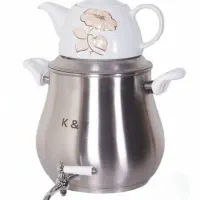 کتری و قوری استیل K&T