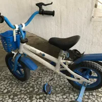 دوچرخه محکم جهت فرزند ۲ تا۷ سال معاوضه با قفس بزرگ