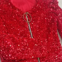 کت تک مخمل دخترانه پولکی