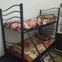 تخت خواب دوطبقه فلزی محکم دو عدد