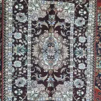 روفرشی زری دار مخملی.گلیم.پافرشی گلیم