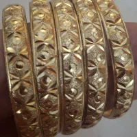 پنج عدد النگو طلاروس هدیه روز مادر .یلدا