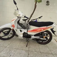 موتور سیکلت شباب ۱۳۰ طرح ویو بیکلاج tvs