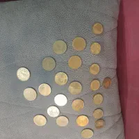 سکه۱۰۰ت و۵۰ت مسی و۵۰تومانی کاغذی جمهوری اسلامی