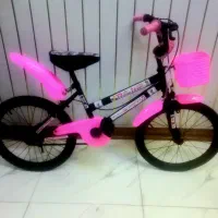 دوچرخه ۲۰ صورتی  تمیز تمیز سالم سالم