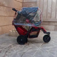 کالسکه دوقلو آلمانی برندhauck مناسب سیسمونی|کالسکه و لوازم جانبی|مشهد, اروند|دیوار