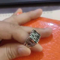 انگشتر نقره ۹۲۵ دست ساز بسیار زیبا