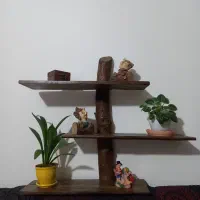 تابلو پتینه با موضوع آوای موسیقی، شلف چوبی|تابلو، نقاشی، عکس|قدس, شهر‌قدس|دیوار