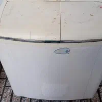 ماشین لباسشویی دوقلو سطلی کاملآ سالم