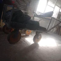 گاری چهار چرخ صنعتی
