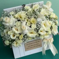 باکس گل طبیعی روز معلم