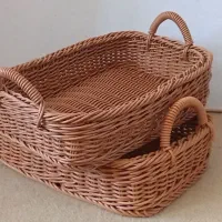 سبد دستباف/حصیربافی/صنایع دستی/سبدپیک نیک