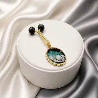 گیره  با گل خشک و رزین