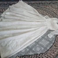 لباس عروس بسیار زیبا  دنباله دار