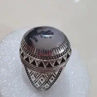 انگشتر شجر کلکسیونی تک درخت با رکاب استاد حسین|جواهرات|تهران, شهرک طالقانی|دیوار