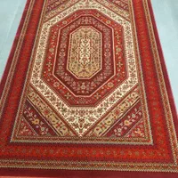 فرش سنتی لاکی اقتصادی مدرن وینتیج کرم قرمز|فرش|رشت, دیلمان|دیوار