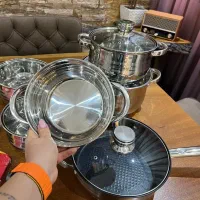 سرویس قابلمه زودپز دو قو|ظروف پختوپز|تهران, جمهوری|دیوار