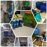 خدمات نصب تعمیر سرویس پمپ و تصفیه آب و پکیج دیواری