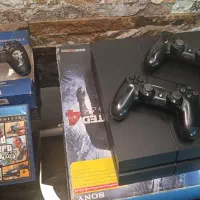 ps4 مدل فت یک ترابایت دو دسته اصلی