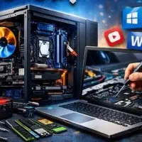 خدمات کامل نرم‌افزار و سخت‌افزار کامپیوتر