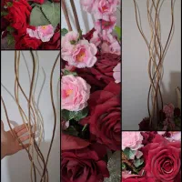 گل و گلدان مصنوعی|گل مصنوعی|سلماس, |دیوار