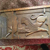 تخته نرد بکر چوب گردو قدیمی