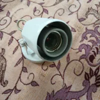 پایه لامپ فلزی دیواری باسرپیچ سرامیکی و فیوزها