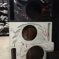 طاقچه سه بعدی و ساده باکس رنگی و طرح دار