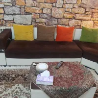 مبل ال هفت نفره تمیز فروش فوری|مبلمان خانگی و میز عسلی|رامسر, |دیوار