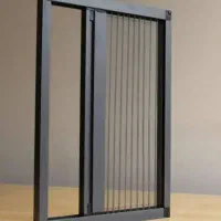 توری پلیسه کشویی ثابت و مگنتی آلومینیوم