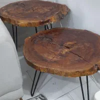 میز عسلی  تمام چوب|مبلمان خانگی و میز عسلی|اندیشه, اندیشه فاز ۱|دیوار
