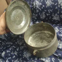 ظرف مسی قدیمی واصل|کلکسیون اشیاء عتیقه|اندیشه, اندیشه فاز ۵|دیوار