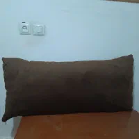 یکعدد تکیه گاه مبل دونفره مخمل قهوه‌ای 46در1مترنو|مبلمان خانگی و میز عسلی|شیراز, اصلاح‌نژاد|دیوار