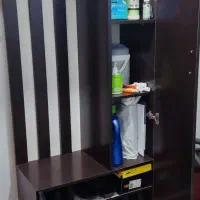 کمد و جاکفشی آینه دار در حد نو نو|جاکفشی، کمد، دراور|پرند, فاز ۴|دیوار