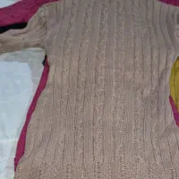 تونیک بافت بلند .مانتویی در رنگ بندی