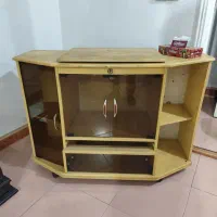 میز تلویزیون چوبی فروش فوری