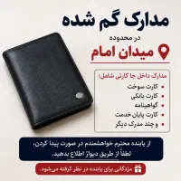 کیف جا کارتی/مدارک گم شده